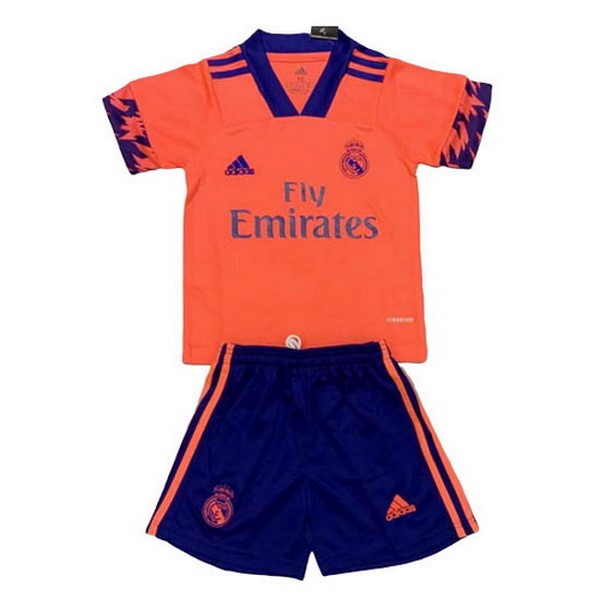 Camiseta Real Madrid Niños 2020-21 Naranja